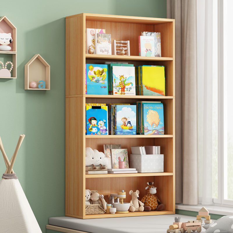 Scandinavian Style Standard Wood Bookshelf 23.6"L Home Bookcase Clearhalo 'Bookcases' 'furn' 'furn_bookcases' 'Furniture' 'Office Furniture' 5420557