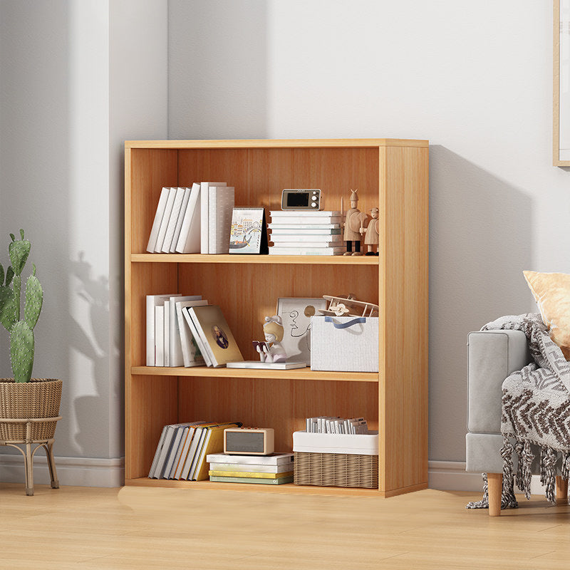Scandinavian Style Standard Wood Bookshelf 23.6"L Home Bookcase 23.6"L x 9.4"W x 31.7"H Natural Clearhalo 'Bookcases' 'furn' 'furn_bookcases' 'Furniture' 'Office Furniture' 5420558