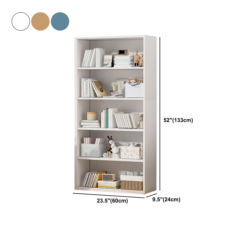 Scandinavian Style Standard Wood Bookshelf 23.6"L Home Bookcase Clearhalo 'Bookcases' 'furn' 'furn_bookcases' 'Furniture' 'Office Furniture' 5420562