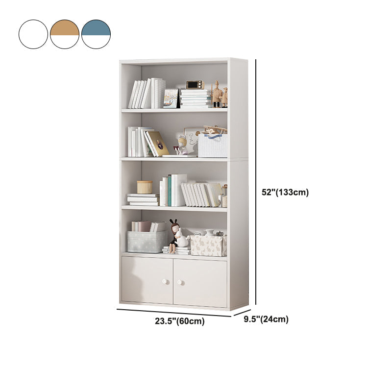 Scandinavian Style Standard Wood Bookshelf 23.6"L Home Bookcase Clearhalo 'Bookcases' 'furn' 'furn_bookcases' 'Furniture' 'Office Furniture' 5420563