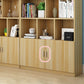 Closed Wooden Bookshelf Nordic Home Living Room Standard Bookcase