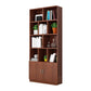Closed Wooden Bookshelf Nordic Home Living Room Standard Bookcase