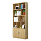 Closed Wooden Bookshelf Nordic Home Living Room Standard Bookcase