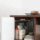 Engineered Wood TV Stand Console with Cabinet 2-Drawer TV Media Stand Clearhalo 'furn' 'furn_tv_stands_entertainment_centers' 'Furniture' 'Living Room Furniture' 'TV Stands & Entertainment Centers' 'TV Stands & Media Storage Furniture' 'tv_stands_entertainment_centers' 5420777