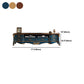 Mueble para TV de estilo tradicional, mueble para TV de madera de abedul con 6 cajones