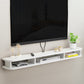 Contemporary Wall-mounted TV Cabinet Faux Wood TV Stand with 4 Shelves Clearhalo 'furn' 'furn_tv_stands_entertainment_centers' 'Furniture' 'Living Room Furniture' 'TV Stands & Entertainment Centers' 'TV Stands & Media Storage Furniture' 'tv_stands_entertainment_centers' 5420975