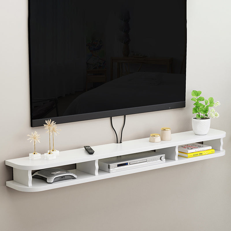 Contemporary Wall-mounted TV Cabinet Faux Wood TV Stand with 4 Shelves Clearhalo 'furn' 'furn_tv_stands_entertainment_centers' 'Furniture' 'Living Room Furniture' 'TV Stands & Entertainment Centers' 'TV Stands & Media Storage Furniture' 'tv_stands_entertainment_centers' 5420975