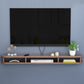 Contemporary Wall-mounted TV Cabinet Faux Wood TV Stand with 4 Shelves Clearhalo 'furn' 'furn_tv_stands_entertainment_centers' 'Furniture' 'Living Room Furniture' 'TV Stands & Entertainment Centers' 'TV Stands & Media Storage Furniture' 'tv_stands_entertainment_centers' 5420978