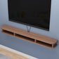Contemporary Wall-mounted TV Cabinet Faux Wood TV Stand with 4 Shelves Clearhalo 'furn' 'furn_tv_stands_entertainment_centers' 'Furniture' 'Living Room Furniture' 'TV Stands & Entertainment Centers' 'TV Stands & Media Storage Furniture' 'tv_stands_entertainment_centers' 5420982