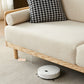 Contemporary Pillow Top Back Standard Pillow Top Arm Stationary Sofa