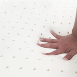 Faux Leather Stain Resistant Contemporary Bed Sofa Couch in Orange/white