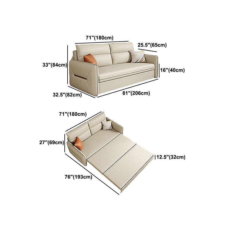 フェイクレザーステイン耐性ソファベッドコンテンポラリーベッドソファソファ