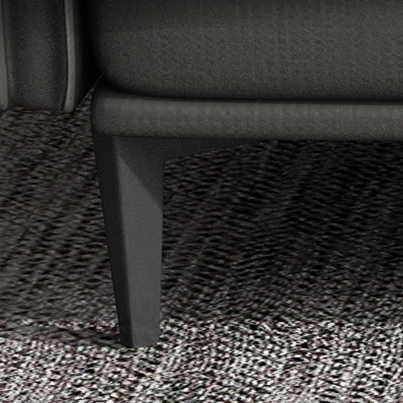 Faux Leather Sofa 33.46 " D x 30.70" H Square Arm  Sofa for Living Room