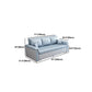 Square Arm Standard Couch Bed Contemporary Faux Leather Bed Sofa Couch Clearhalo 'furn' 'furn_sofas' 'Furniture' 'Living Room Furniture' 'Sofa' 'sofas' 5421192