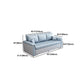 Square Arm Standard Couch Bed Contemporary Faux Leather Bed Sofa Couch Clearhalo 'furn' 'furn_sofas' 'Furniture' 'Living Room Furniture' 'Sofa' 'sofas' 5421193