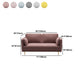 Square Arm Contemporary Settee Sofa Standard Velvet Settee Couch Clearhalo 'furn' 'furn_sofas' 'Furniture' 'Living Room Furniture' 'Sofa' 'sofas' 5421270
