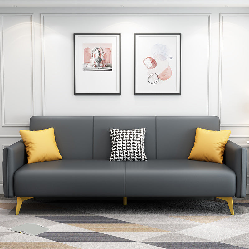 現代の正方形のアームリビングルームファブリックステーショナルシート