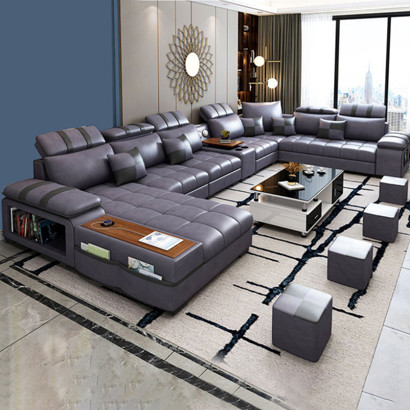 Pillow Top Arm Mondern Contemporary Furniture Sectionals for Living Room