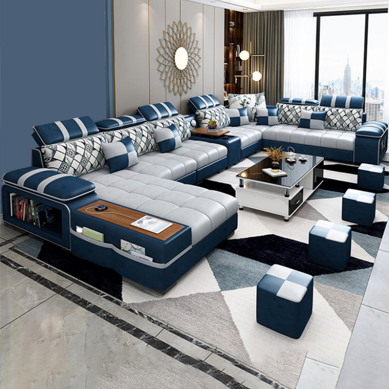 Pillow Top Arm Mondern Contemporary Furniture Sectionals for Living Room