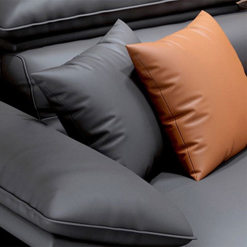 Pillow Top Arm Sofa Reversible Modular L-Shape Furniture Sectionals