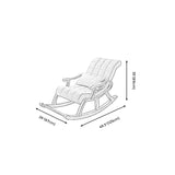 Linen Chair 26.3" L x49.2W x35"H  Arms Included Chair for Living Room