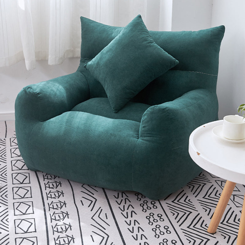 Fabric Chair 32.2" L x21.6 W x23.6"H Arms Included Chair for Living Room Green Clearhalo 'Accent Chairs' 'accent_chairs' 'Chairs & Seating' 'furn' 'furn_accent_chairs' 'Furniture' 'Living Room Furniture' 5421650