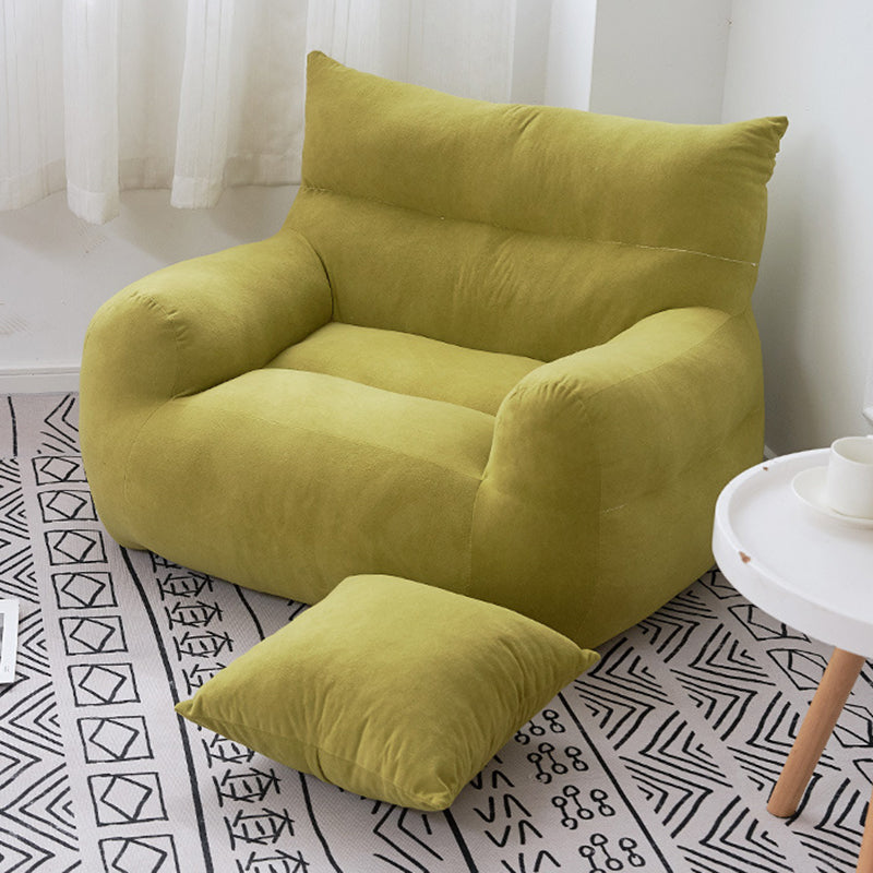 Fabric Chair 32.2" L x21.6 W x23.6"H Arms Included Chair for Living Room Light Green Clearhalo 'Accent Chairs' 'accent_chairs' 'Chairs & Seating' 'furn' 'furn_accent_chairs' 'Furniture' 'Living Room Furniture' 5421655