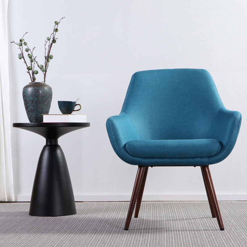 Strakke achterstoelarmen omvatten accentstoel 25.20 "w √ó 26.77" l √ó 33.46 "h