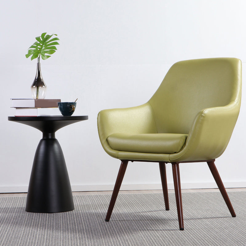 Strakke achterstoelarmen omvatten accentstoel 25.20 "w √ó 26.77" l √ó 33.46 "h