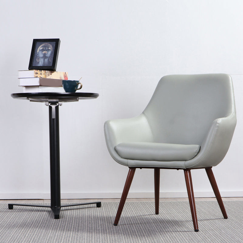 Strakke achterstoelarmen omvatten accentstoel 25.20 "w √ó 26.77" l √ó 33.46 "h