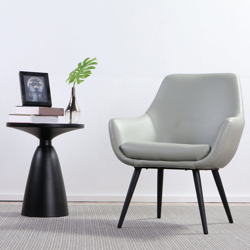 Strakke achterstoelarmen omvatten accentstoel 25.20 "w √ó 26.77" l √ó 33.46 "h