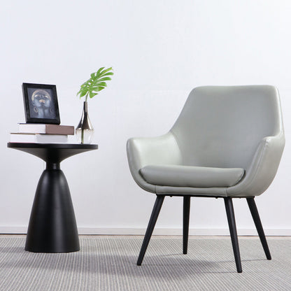 Strakke achterstoelarmen omvatten accentstoel 25.20 "w √ó 26.77" l √ó 33.46 "h