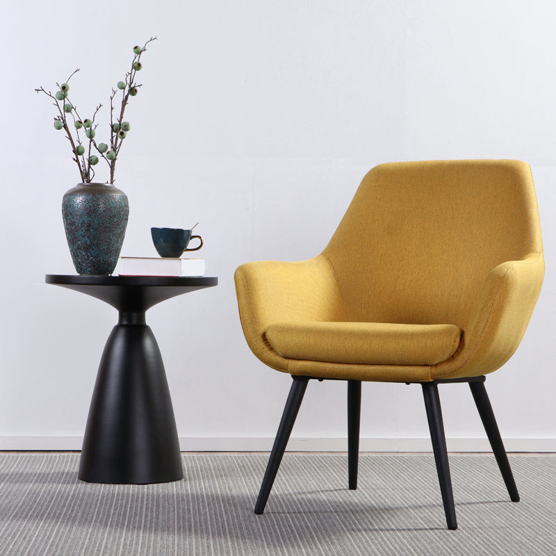 Strakke achterstoelarmen omvatten accentstoel 25.20 "w √ó 26.77" l √ó 33.46 "h