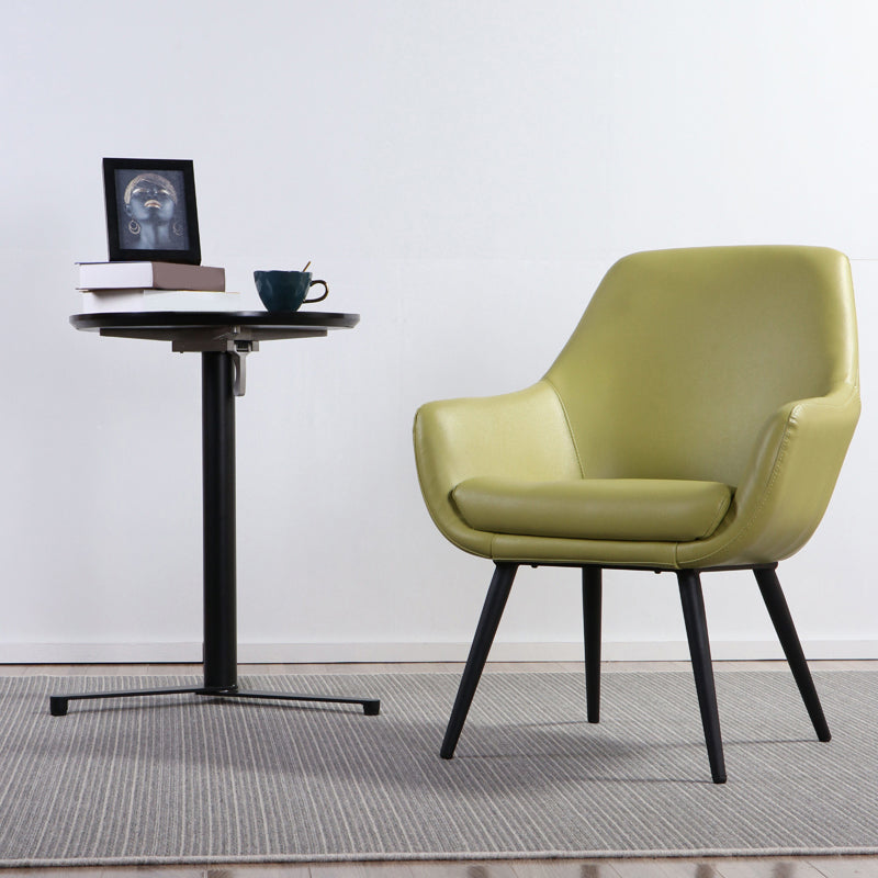 Strakke achterstoelarmen omvatten accentstoel 25.20 "w √ó 26.77" l √ó 33.46 "h