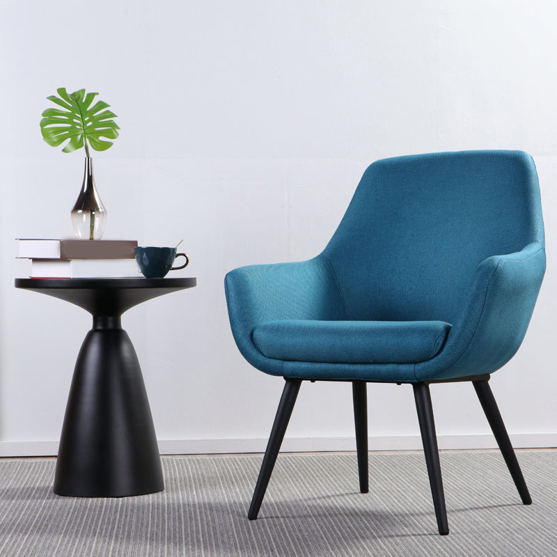 Strakke achterstoelarmen omvatten accentstoel 25.20 "w √ó 26.77" l √ó 33.46 "h