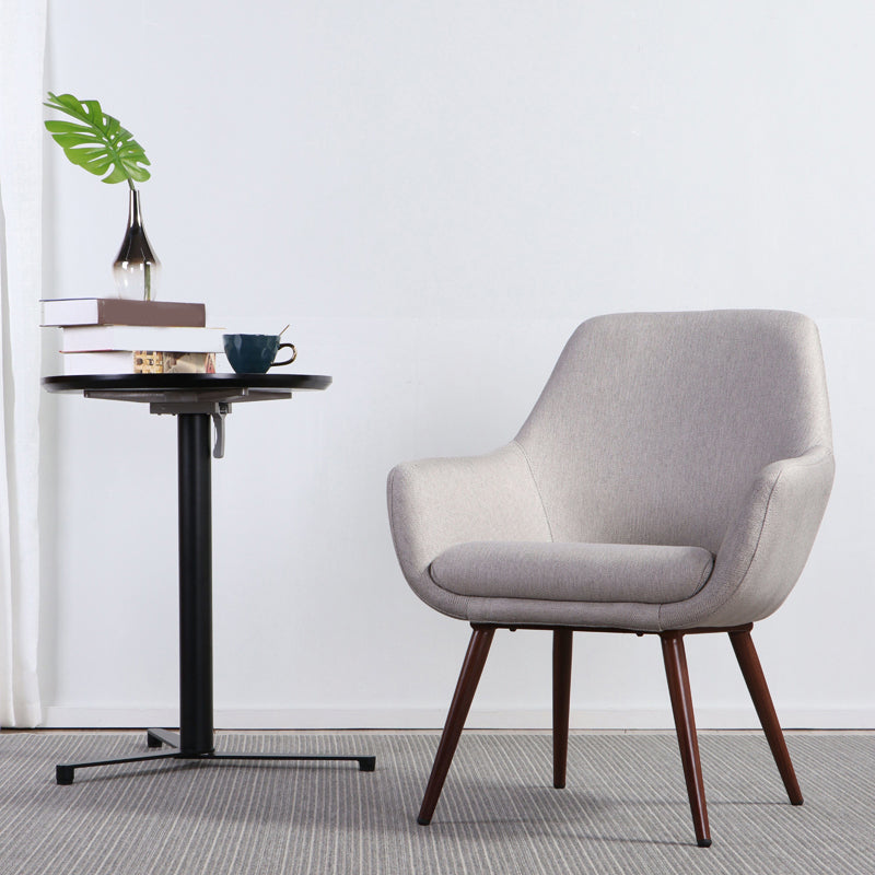 Strakke achterstoelarmen omvatten accentstoel 25.20 "w √ó 26.77" l √ó 33.46 "h