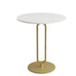 Pedestal Base Design Metal Iron Craft Gold/black Table Foot Round Side Table