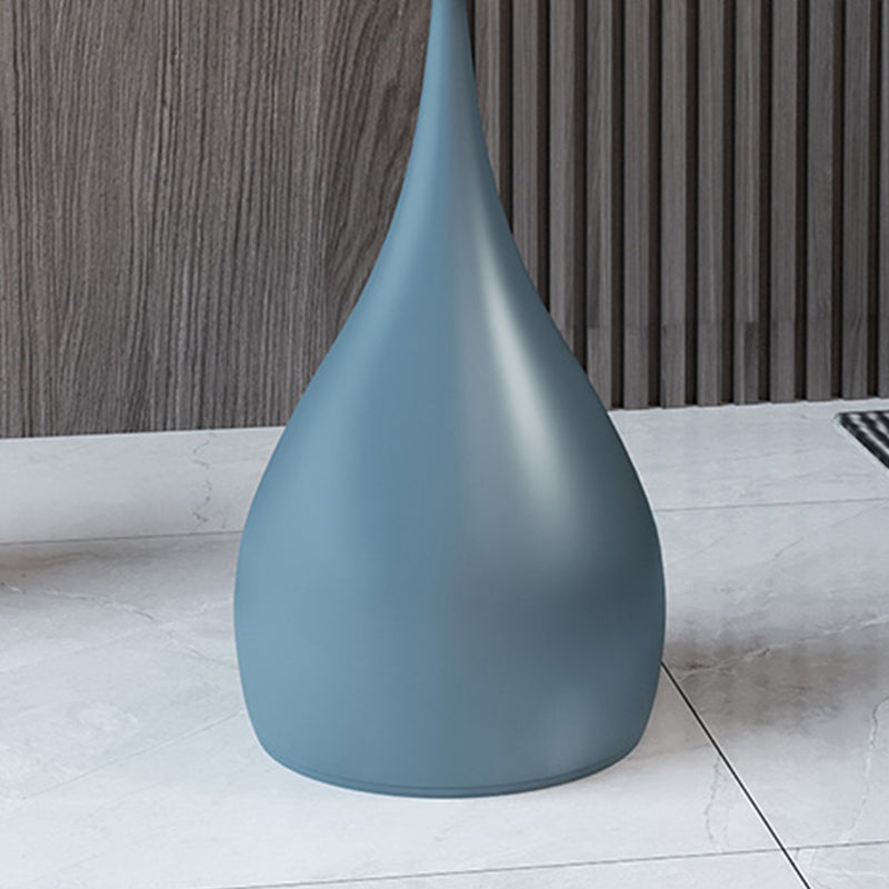 Modern Style Blue/gold/black Metal Base Metal Tray Round Side Table Clearhalo 'Coffee & Accent Tables' 'End & Side Tables' 'end_side_tables' 'furn' 'furn_end_side_tables' 'Furniture' 'Living Room Furniture' 5422271