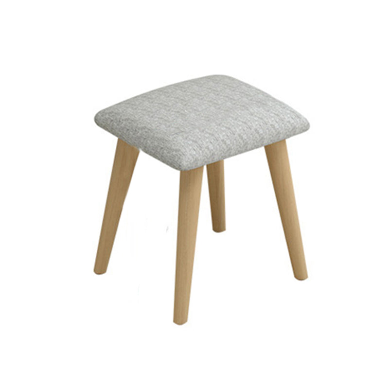 ホワイトウッドベースのパネルカウンタートップストレージラックとドレッシングテーブル付きの無垢材の脚