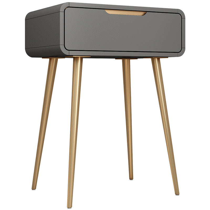 31,5 "Hoogte Wit/ grijze houten top make-up ijdelheid met lade voor slaapkamer