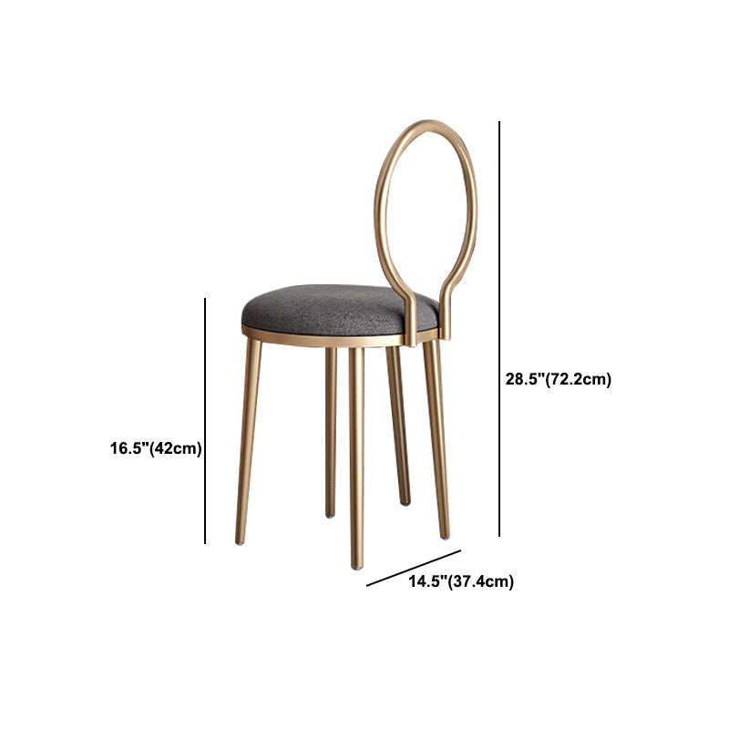 31.5" Height White/ Grey Wood Top Make-up Vanity with Drawer for Bedroom