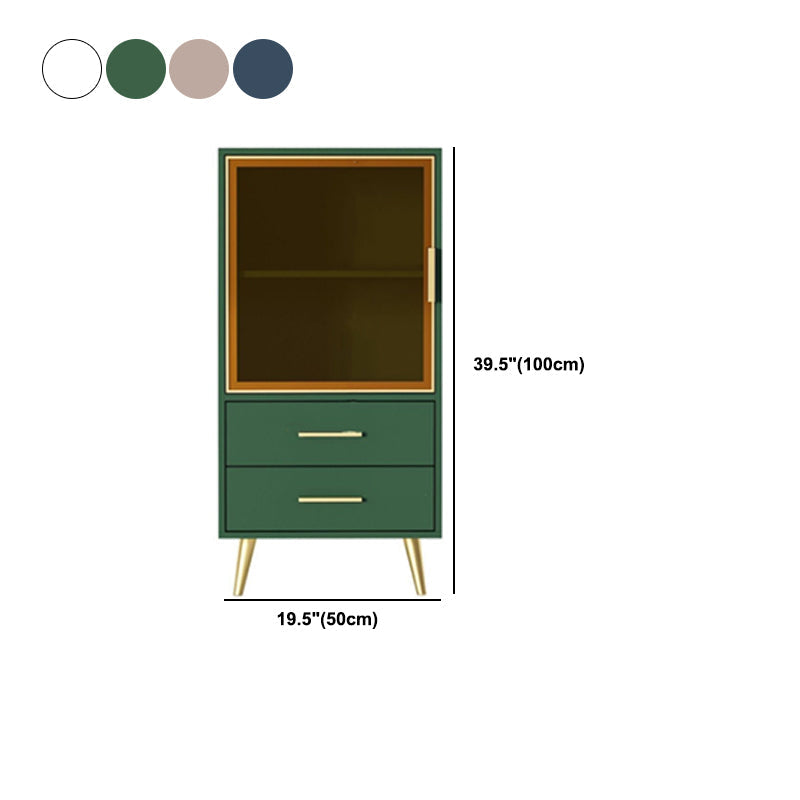 Modern Rectangle Accent Cabinet with Straight Legs and 2 Drawers Clearhalo 'Cabinets & Chests' 'cabinets_chests' 'furn' 'furn_cabinets_chests' 'Furniture' 'Living Room Furniture' 5422778