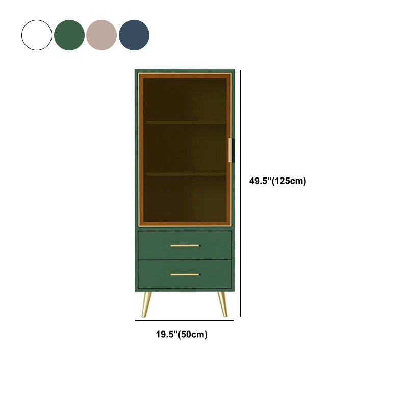 Modern Rectangle Accent Cabinet with Straight Legs and 2 Drawers Clearhalo 'Cabinets & Chests' 'cabinets_chests' 'furn' 'furn_cabinets_chests' 'Furniture' 'Living Room Furniture' 5422779