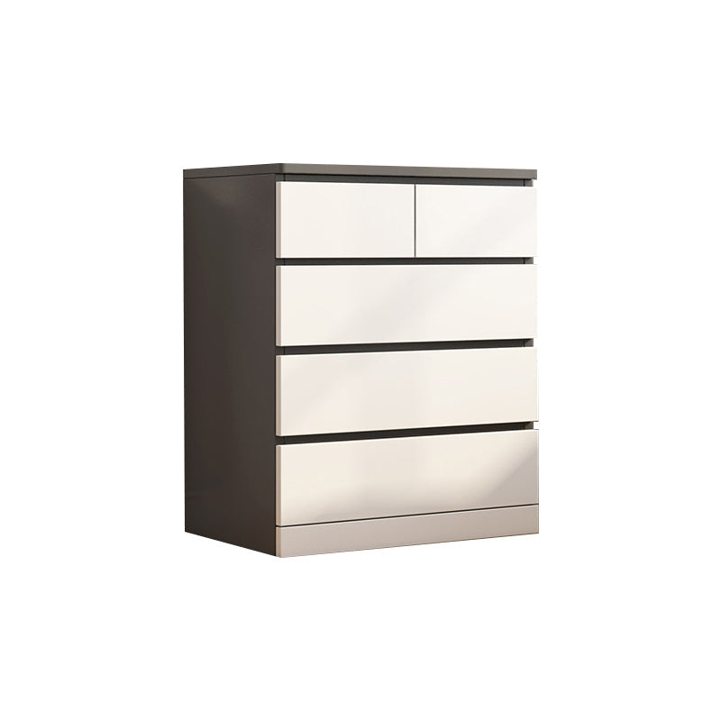 Modern Rectangle Accent Chest with 3/4/5/6 Drawers Chest 23.62" Long 24"L x 16"W x 35"H 5 Gray Clearhalo 'Cabinets & Chests' 'cabinets_chests' 'furn' 'furn_cabinets_chests' 'Furniture' 'Living Room Furniture' 5422787