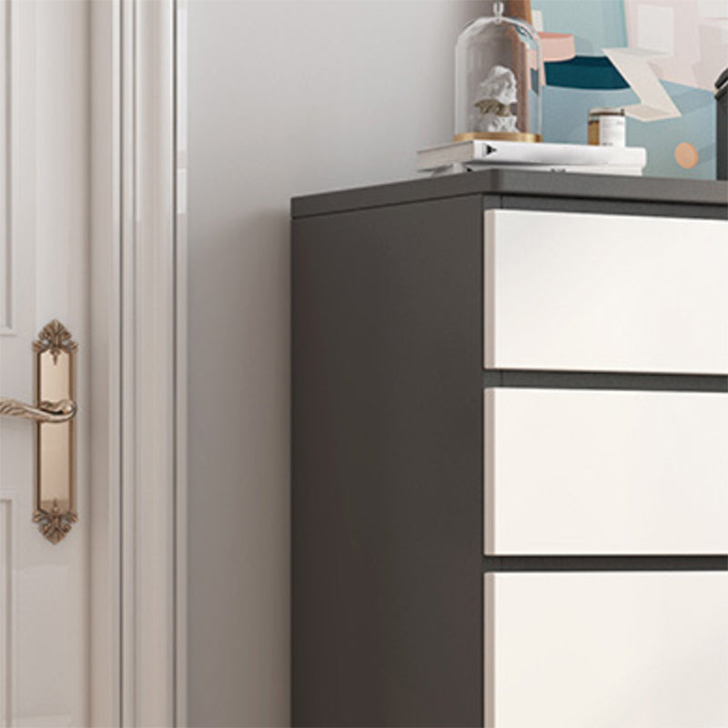 Modern Rectangle Accent Chest with 3/4/5/6 Drawers Chest 23.62" Long Clearhalo 'Cabinets & Chests' 'cabinets_chests' 'furn' 'furn_cabinets_chests' 'Furniture' 'Living Room Furniture' 5422792