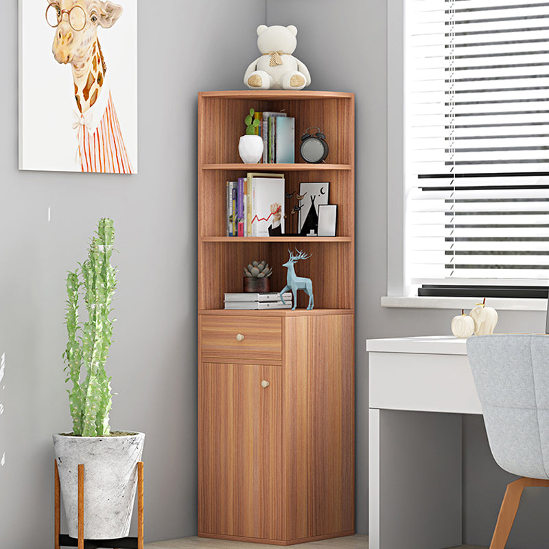 Scratch Resistant Accent Cabinet with 0/1/2 Drawers and Shelves