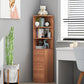 Scratch Resistant Accent Cabinet with 0/1/2 Drawers and Shelves