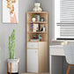 Scratch Resistant Accent Cabinet with 0/1/2 Drawers and Shelves