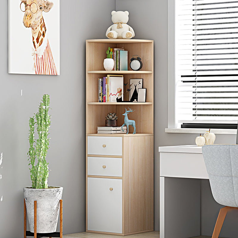 Scratch Resistant Accent Cabinet with 0/1/2 Drawers and Shelves