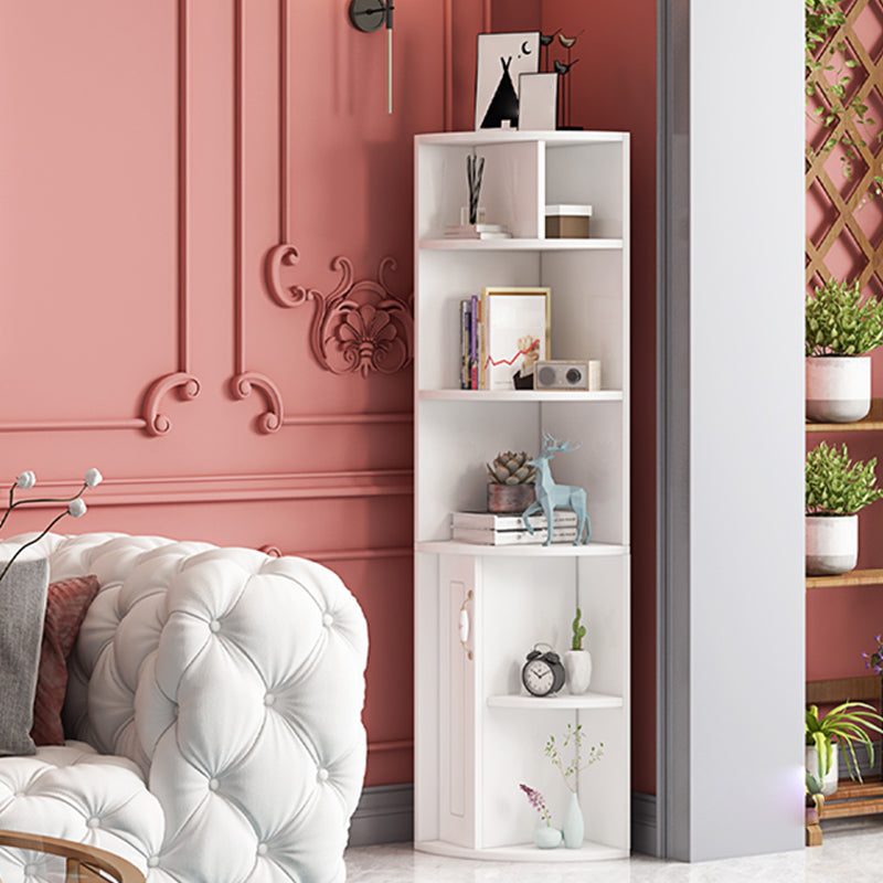 Scratch Resistant Accent Cabinet with 0/1/2 Drawers and Shelves